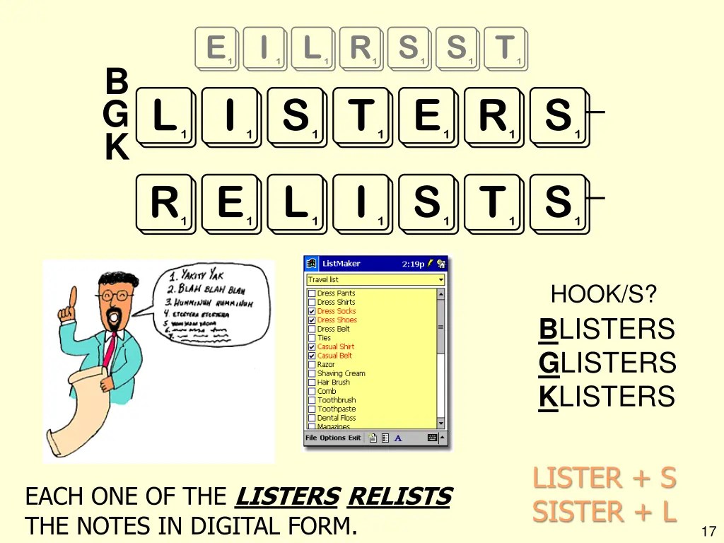 eilrsst listers relists