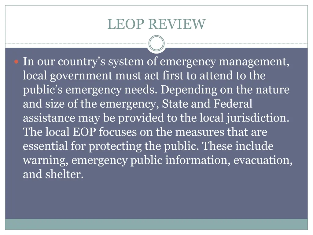 leop review