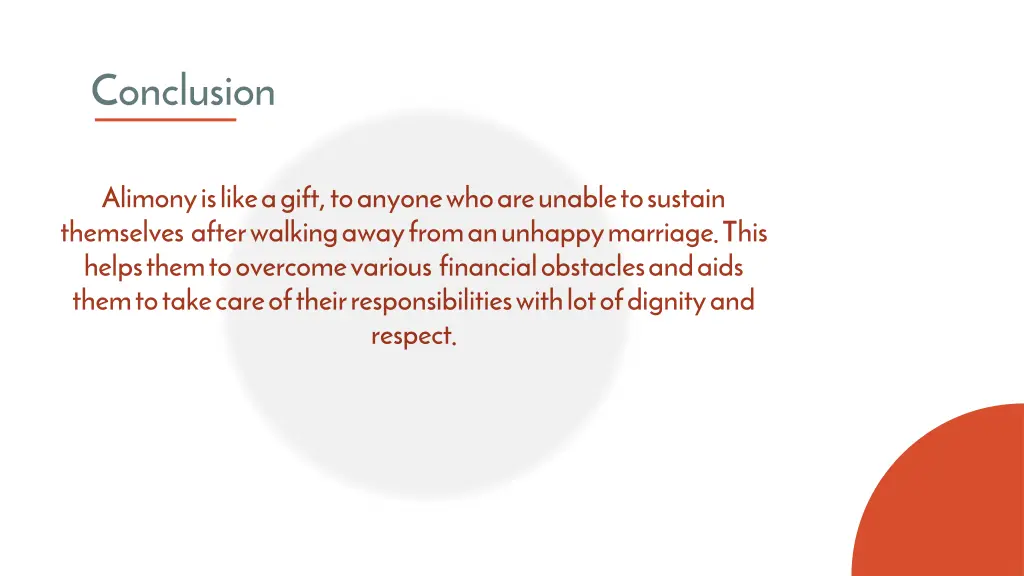 conclusion