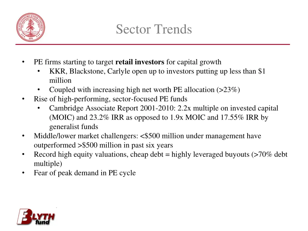 sector trends