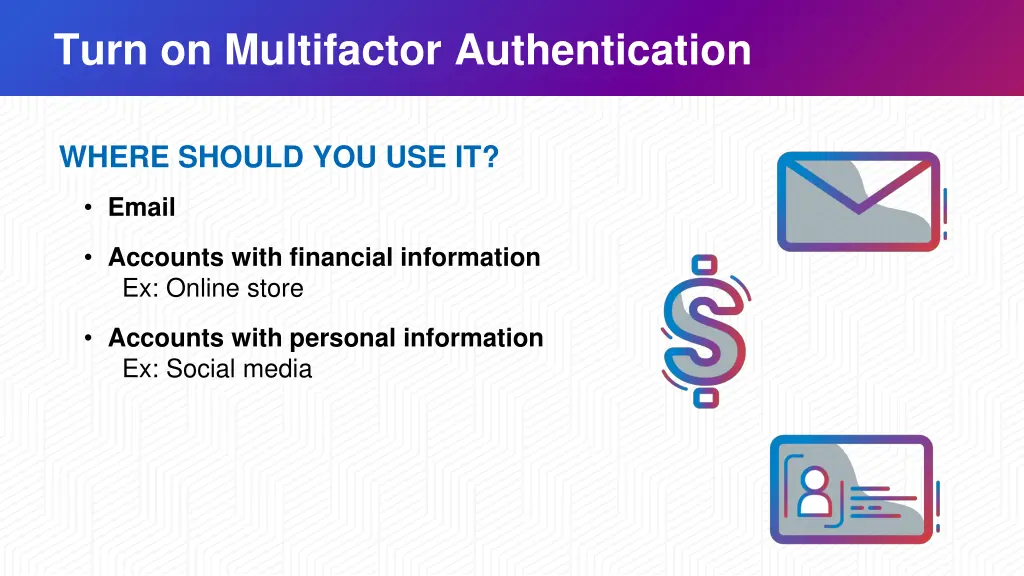 turn on multifactor authentication 1