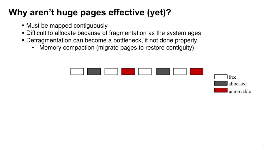 why aren t huge pages effective yet 3