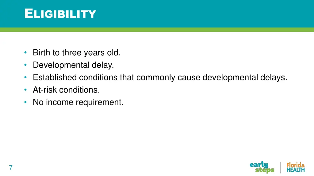 e ligibility