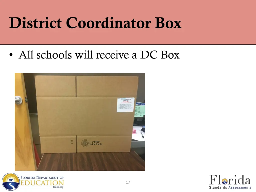 district coordinator box