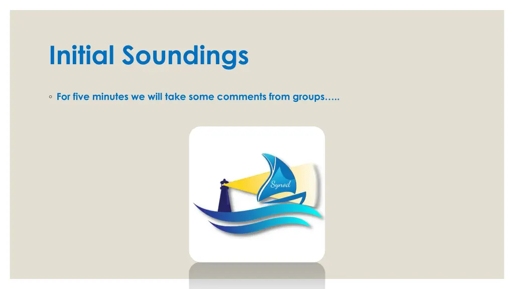 initial soundings