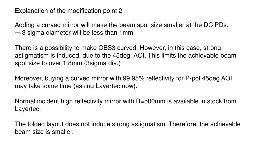 explanation of the modification point 2