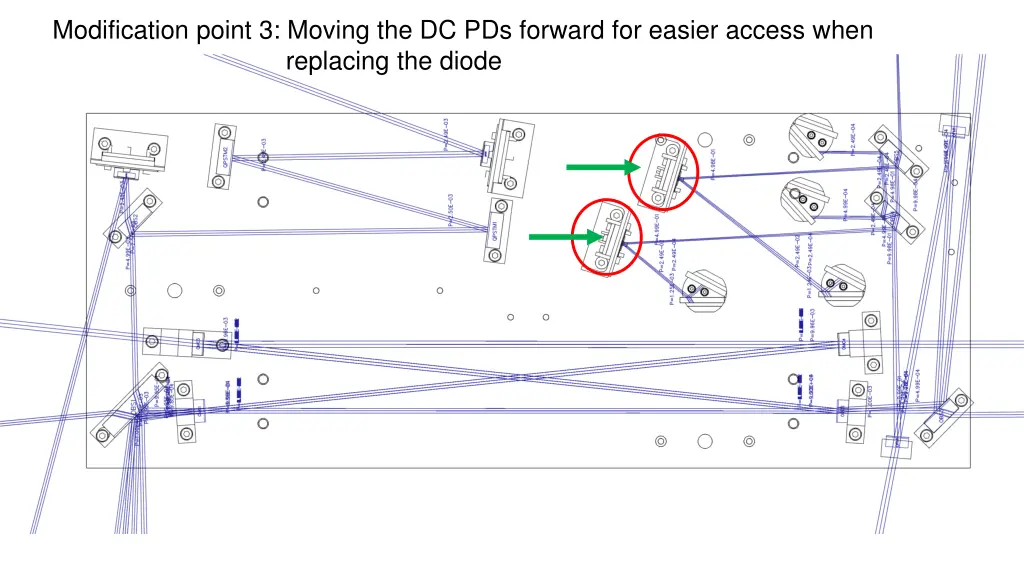 modification point 3 moving the dc pds forward