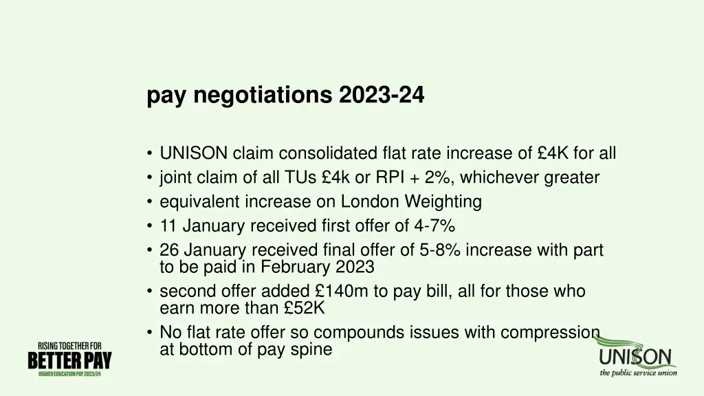 pay negotiations 2023 24