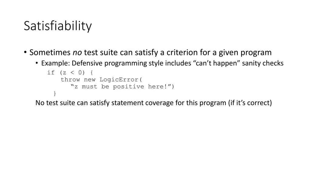 satisfiability
