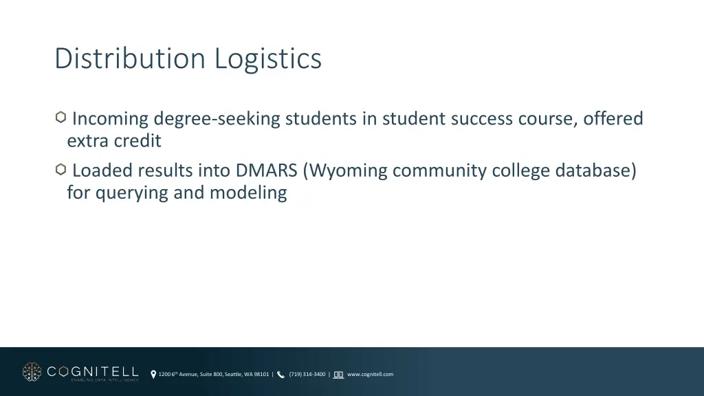 distribution logistics