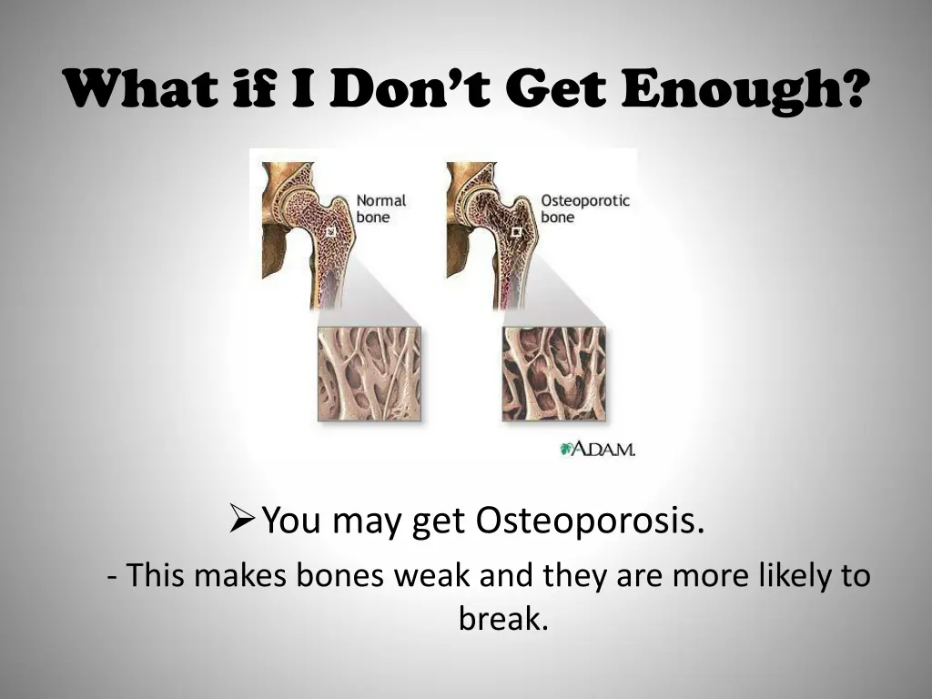 what if i don t get enough