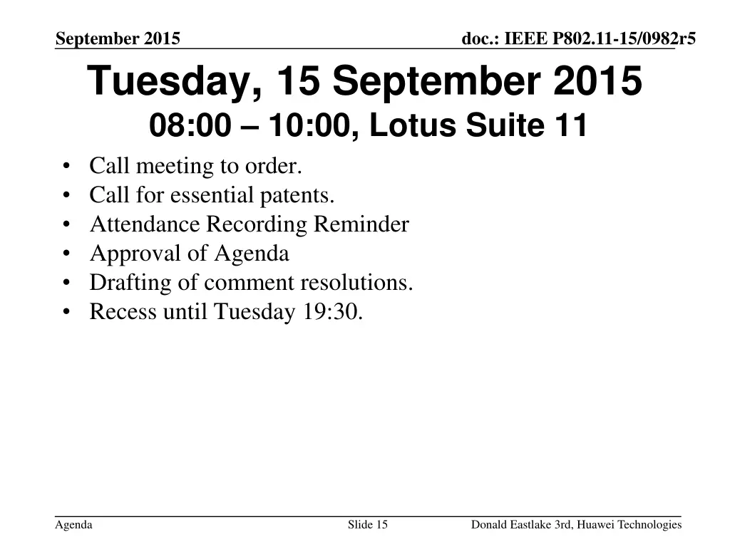september 2015 tuesday 15 september 2015