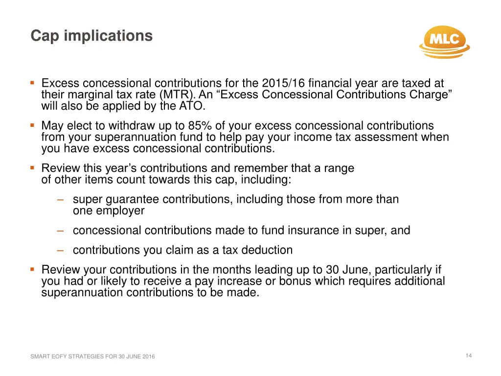 cap implications