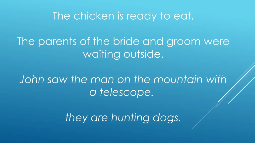 the chicken is ready to eat