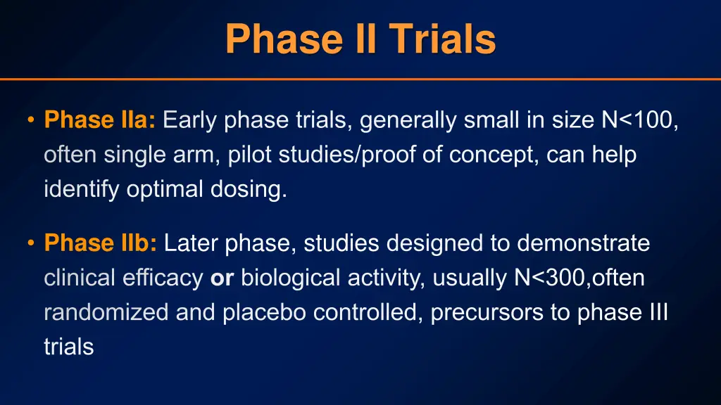 phase ii trials 1