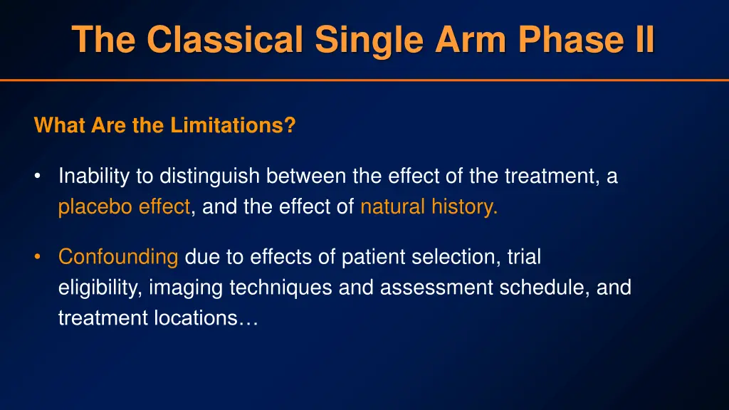 the classical single arm phase ii 5