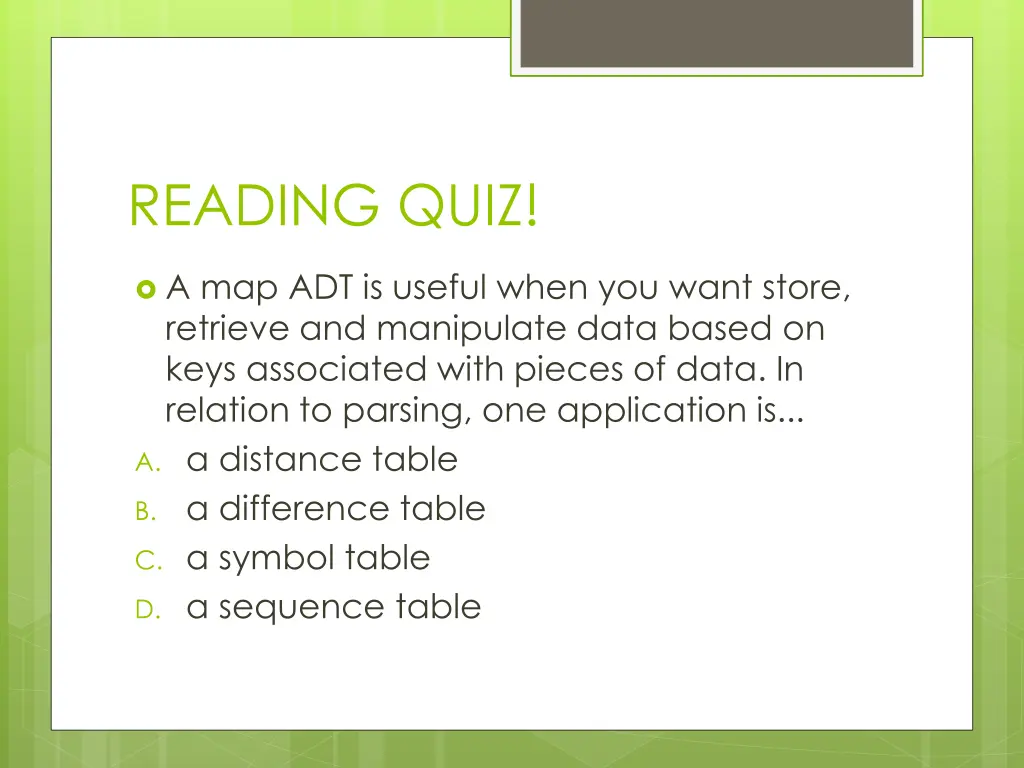 reading quiz 2