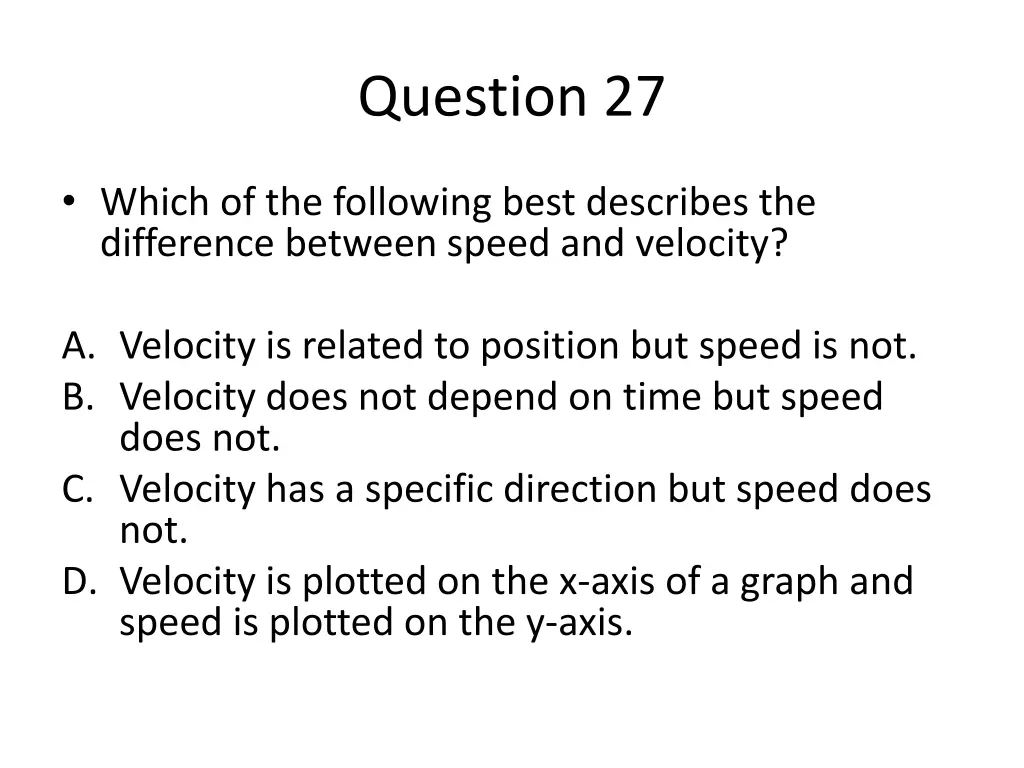 question 27