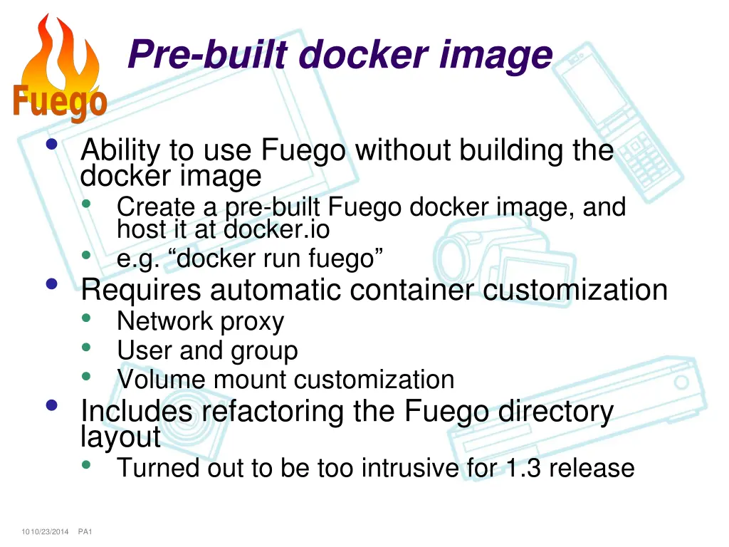 pre built docker image