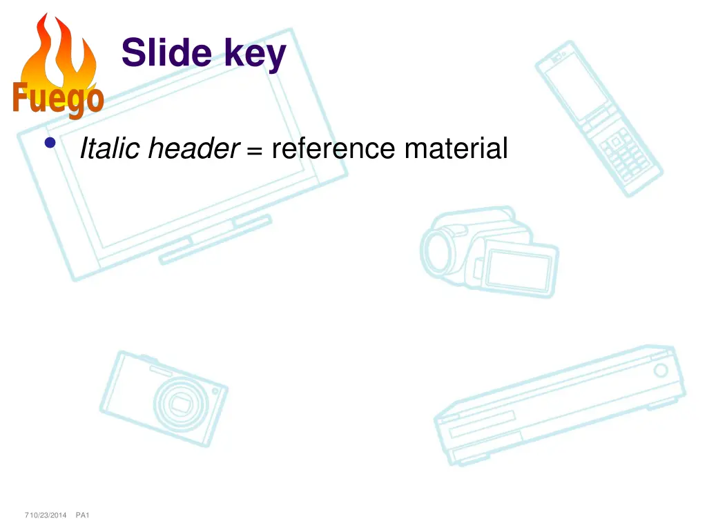 slide key