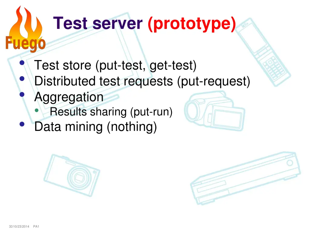 test server prototype