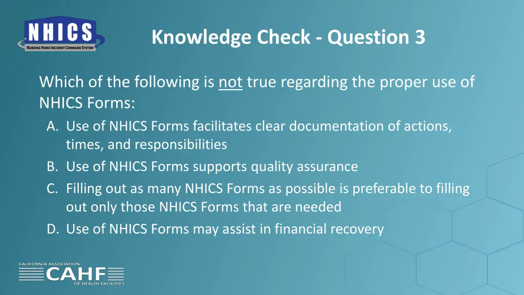 knowledge check question 3