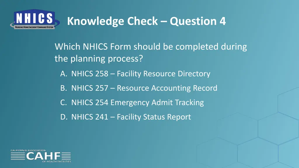 knowledge check question 4