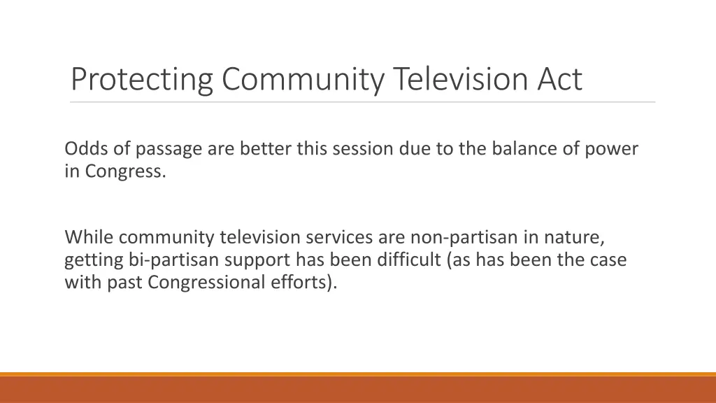 protecting community television act 1