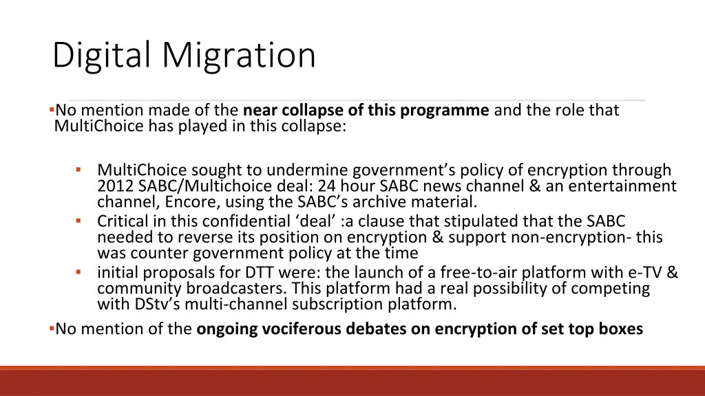 digital migration