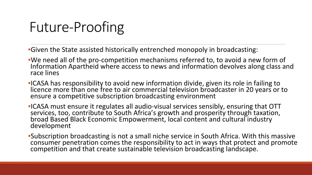 future proofing