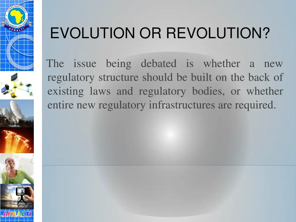 evolution or revolution