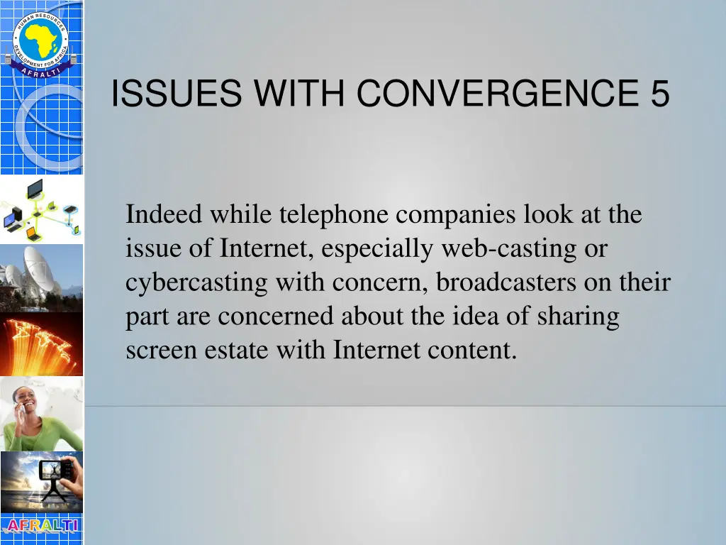 issues with convergence 5
