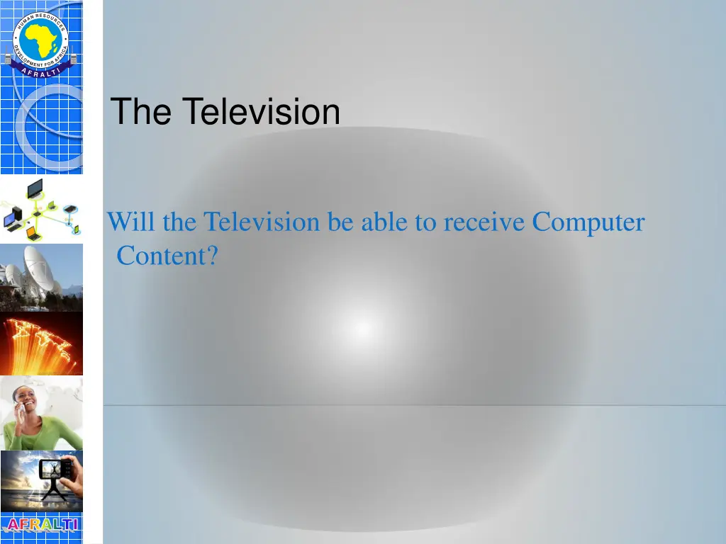 the television