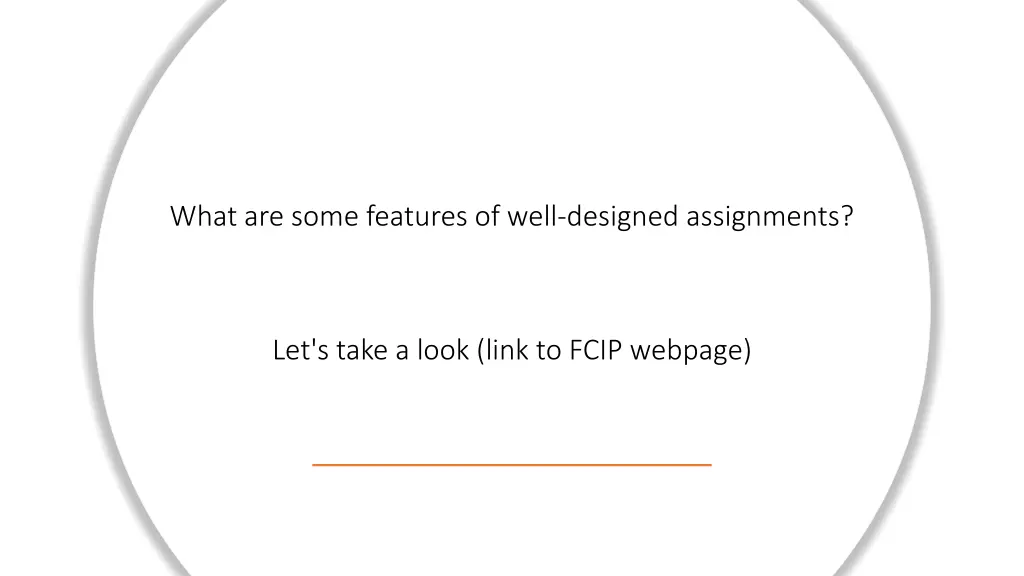 what are some features of well designed