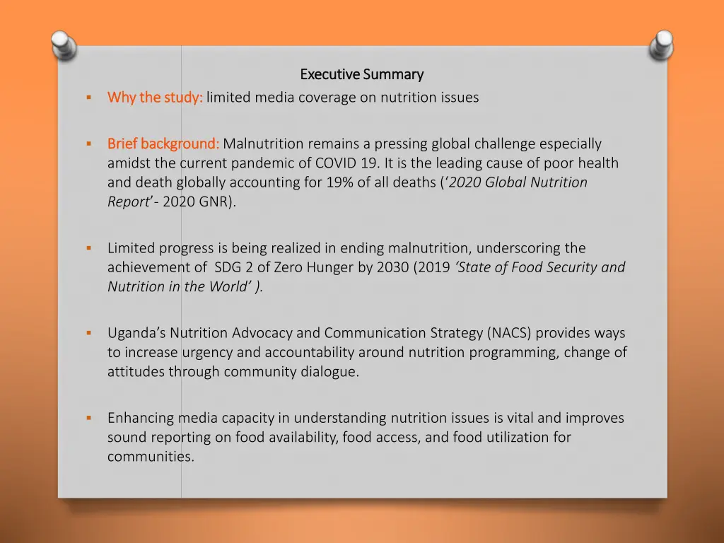 executive summary executive summary