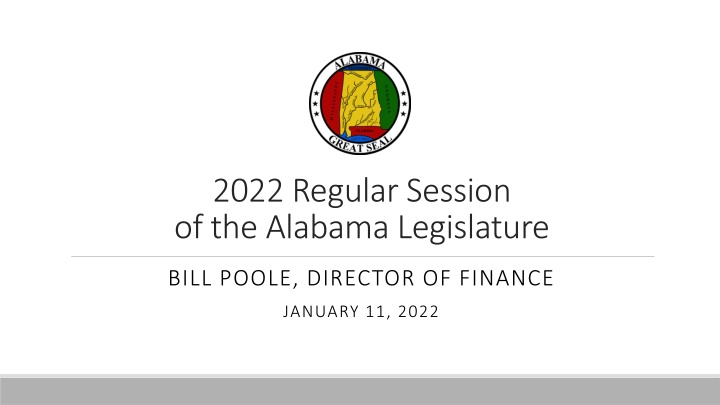 2022 regular session of the alabama legislature