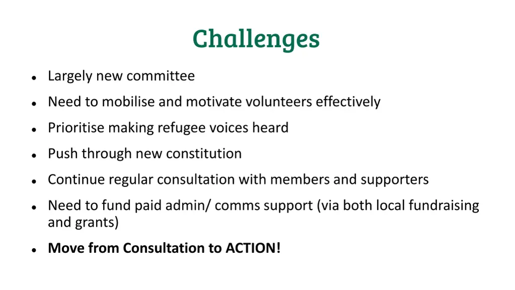 challenges