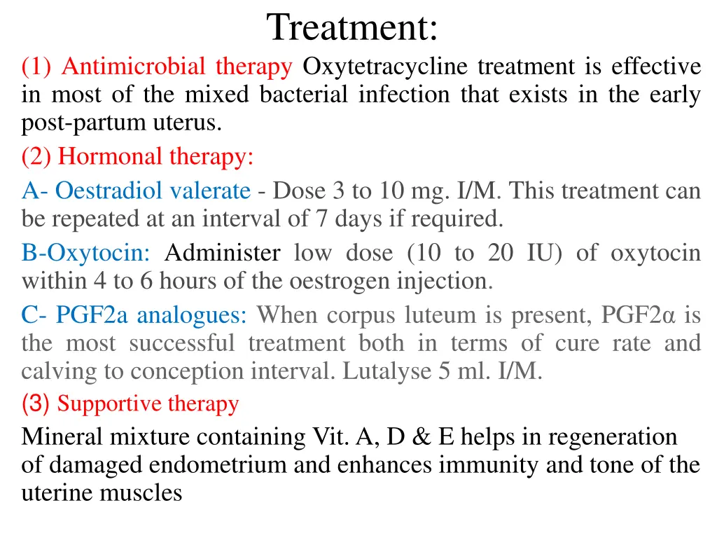 treatment