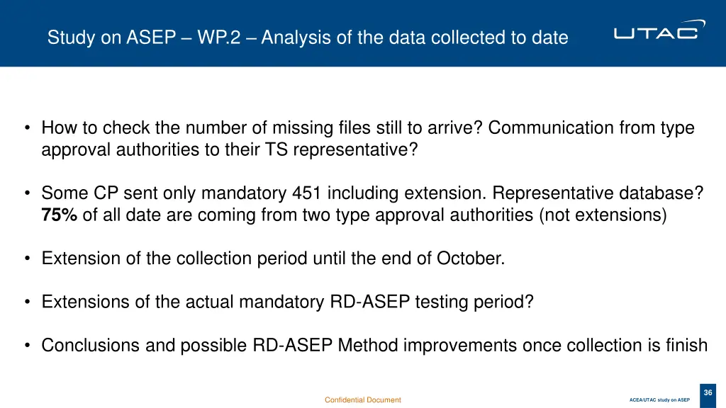 study on asep wp 2 analysis of the data collected 8