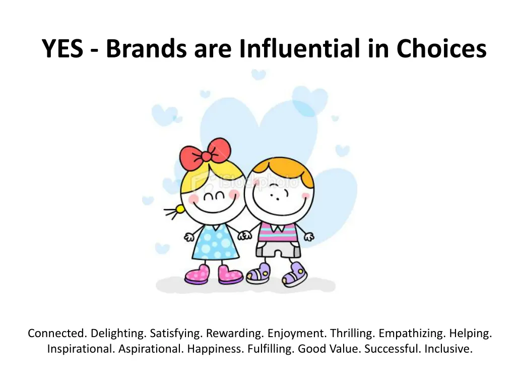 yes brands are influential in choices