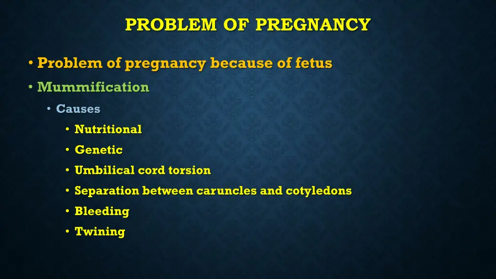 problem of pregnancy 12