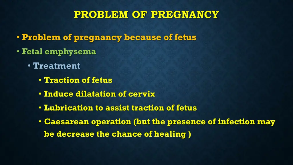 problem of pregnancy 20