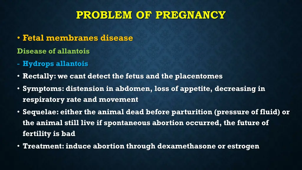 problem of pregnancy 3