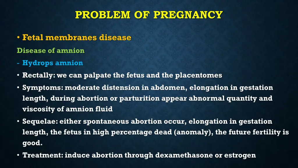 problem of pregnancy 5