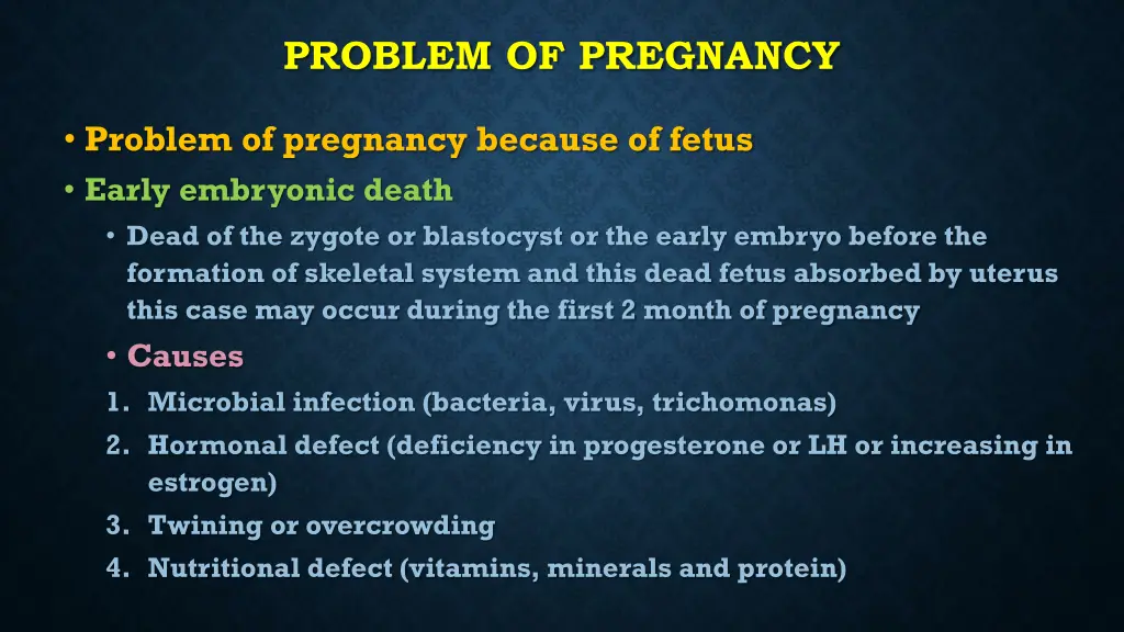 problem of pregnancy 6