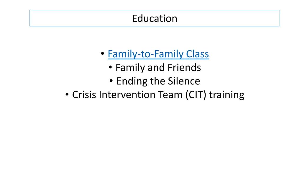 education
