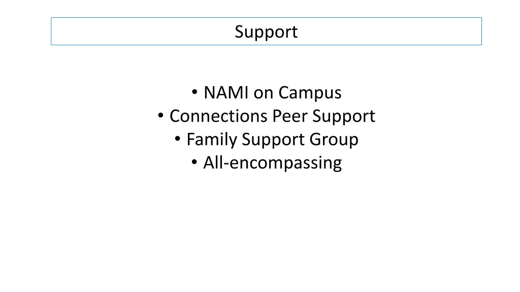 support