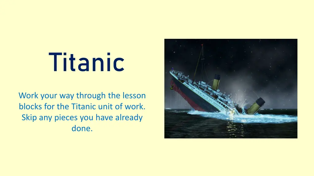 titanic