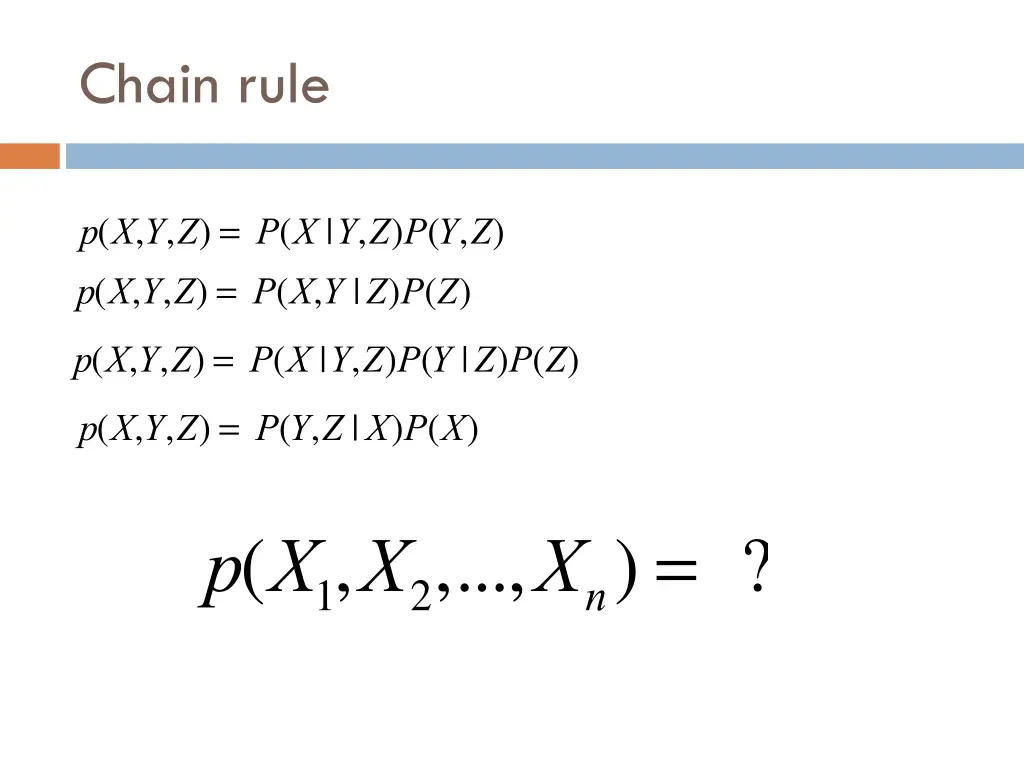 chain rule