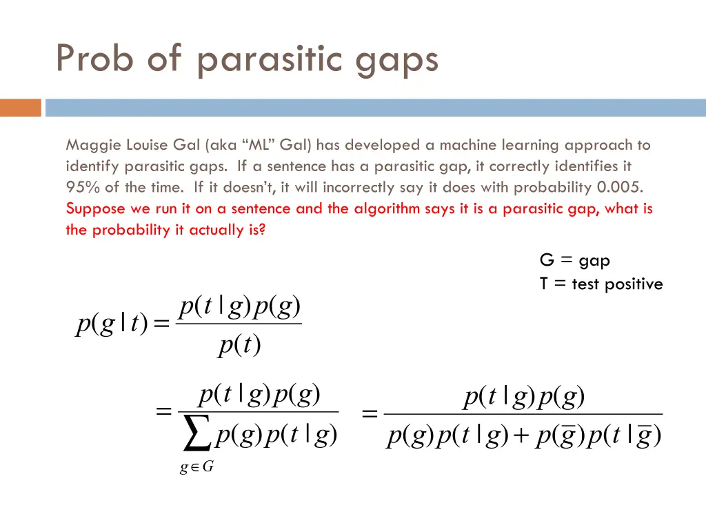 prob of parasitic gaps 2